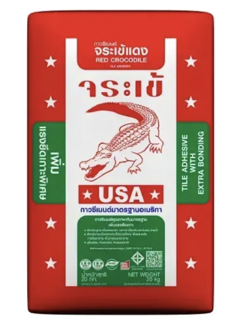 จระเข้ กาวซีเมนต์ รุ่นแดง (Jorakay Red)