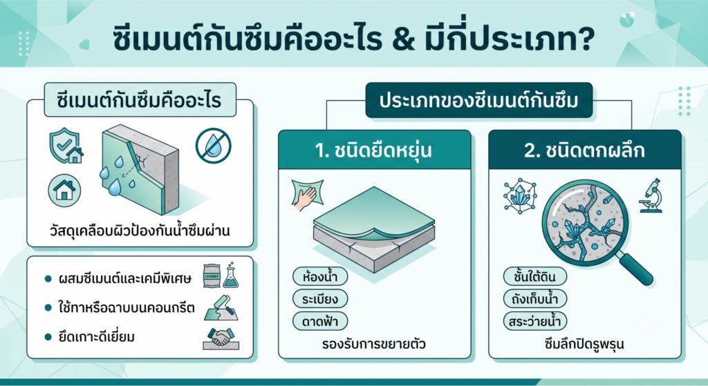 ซีเมนต์กันซึม